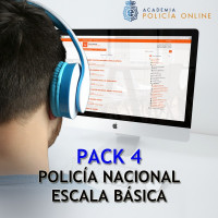 Pack 04 Oposición Policía Nacional Escala Básica