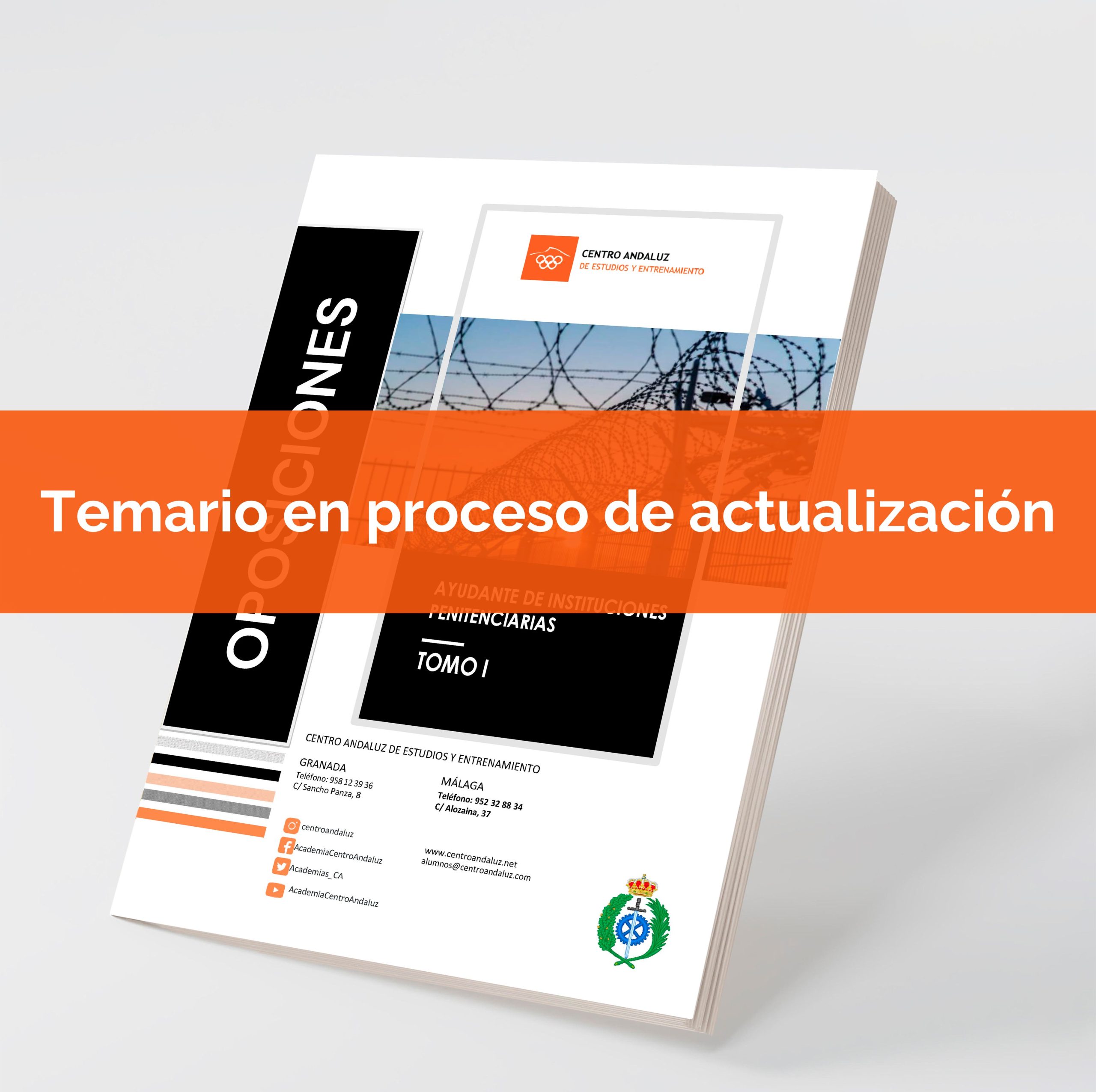 Temario papel prisiones - Actualizando