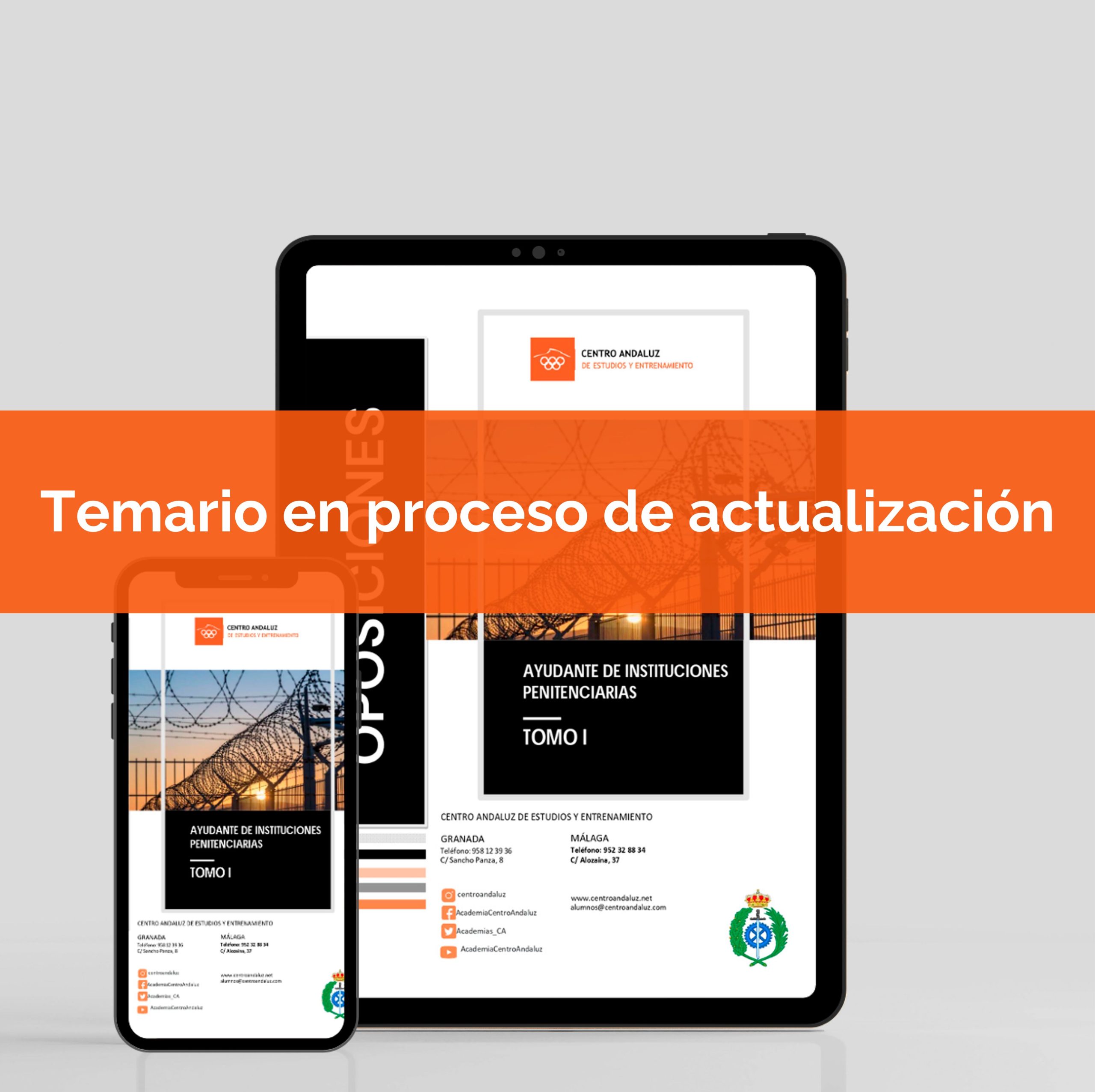 Temario pdf prisiones - Actualizando